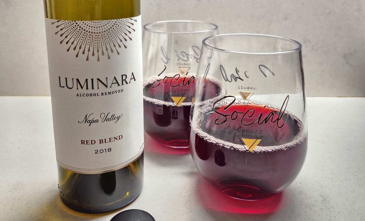 Luminara Red Blend (2018) Non Alcoholic Red Wine [Review]